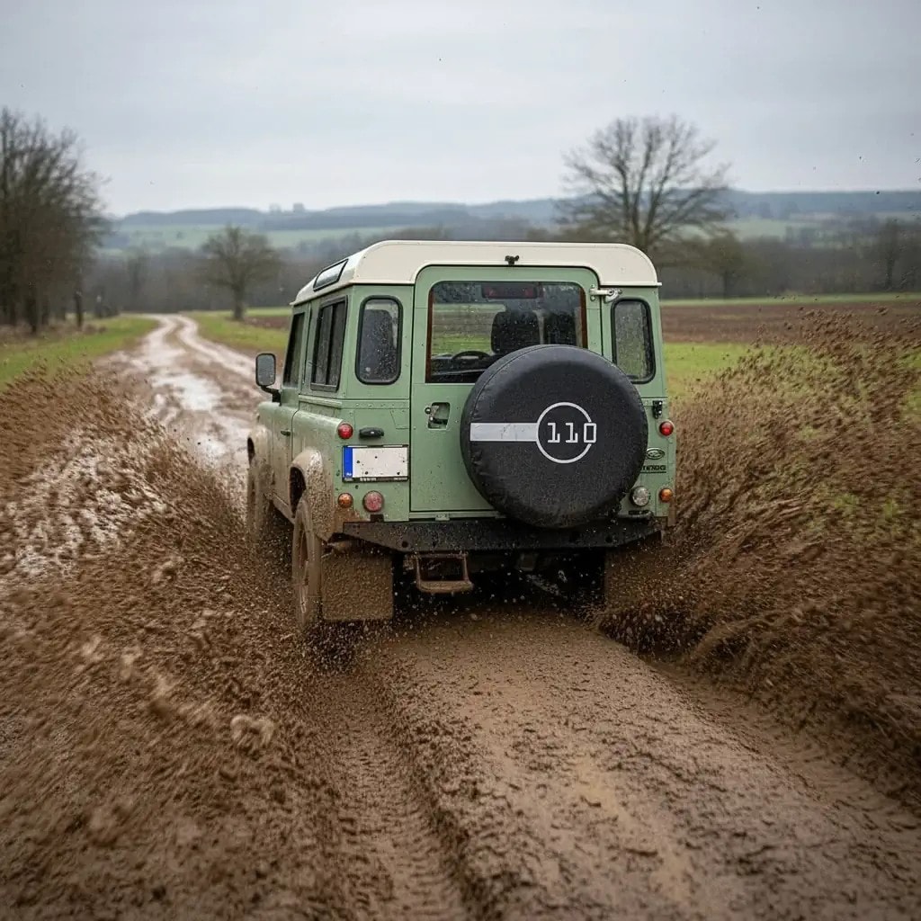 Defender 110 Spare Wheel Tire Cover